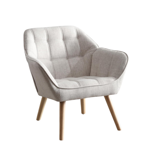 Fauteuil Wahson- Fauteul Design Salon en Lin