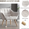 Fauteuil Wahson- Fauteul Design Salon en Lin